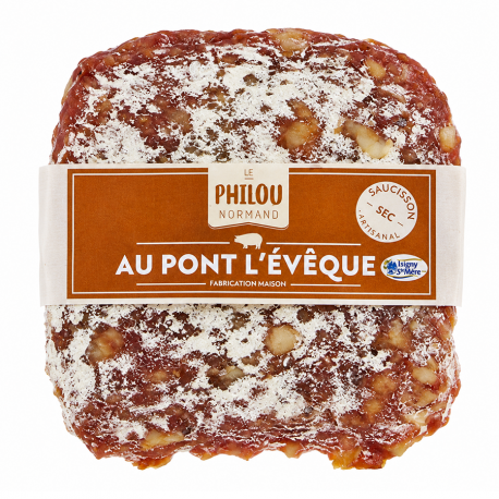 Saucisson au Pont-l'évêque Le philou normand 220g