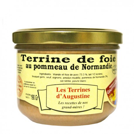 Terrine de foie au Pommeau de Normandie 190g La Chaiseronne