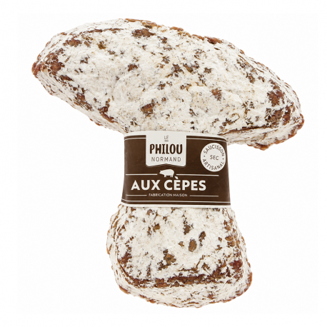 Saucisson aux cèpes Le philou normand 220g