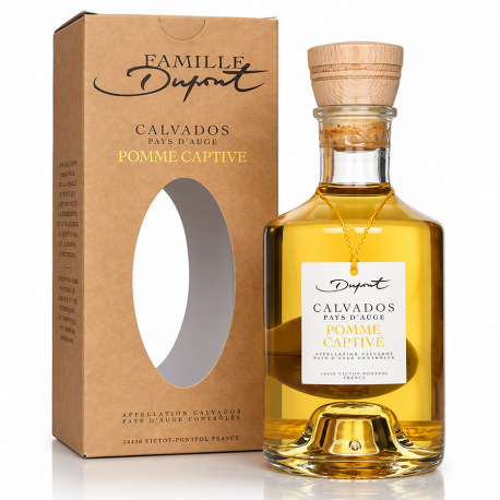 Carafe pomme captive au Calvados Dupont 70cl 40%