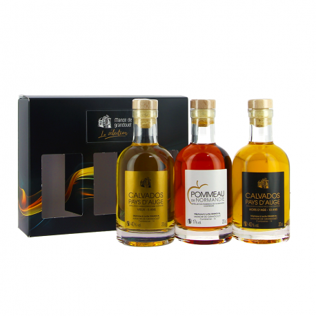Coffret découverte Calvados et Pommeau 3x20cl de Grandval