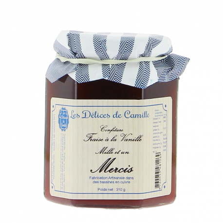 Confiture Mille et un mercis - Délices de Camille 310g