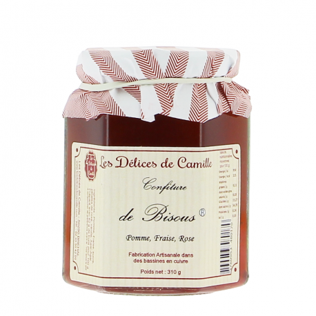 Confiture de bisous - Les délices de Camille 310g