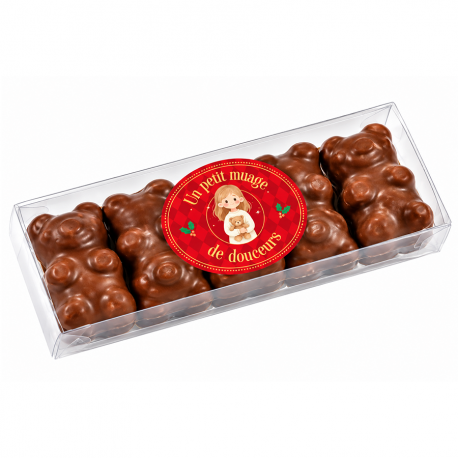 Réglette 5 oursons guimauve Pitel 50g