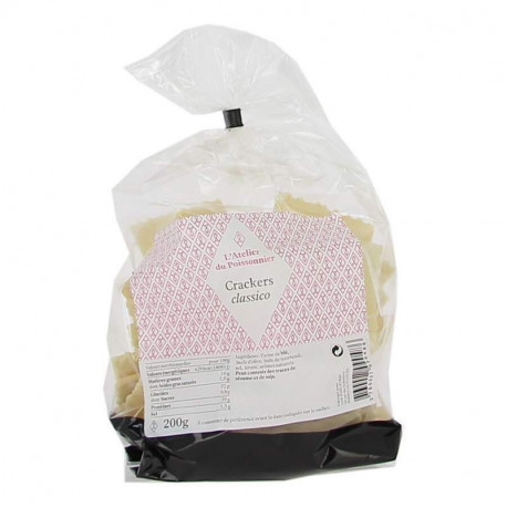 Crackers natures 200g Atelier du poissonnier
