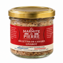 Rillettes de canard au Livarot La Marmite de Pierre 90g