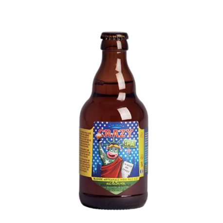 Crazy IPA bière blonde 33cl 6.5%