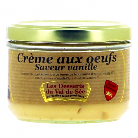 Crème aux Œufs à la vanille 190g La Chaiseronne