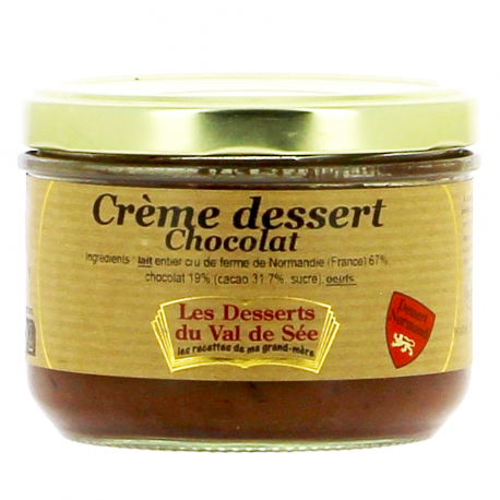 Crème dessert au chocolat 190g La Chaiseronne