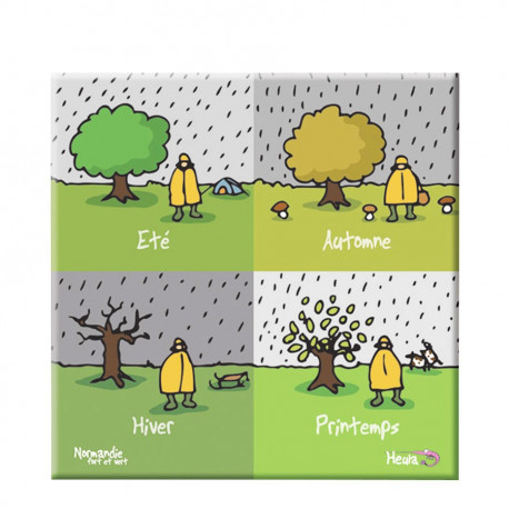 Dessous de plat 4 saisons - Heula