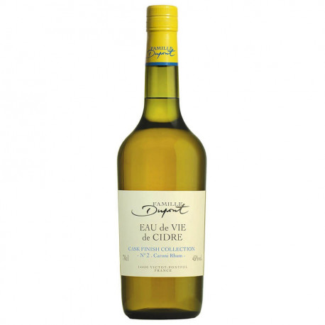 Eau de vie de cidre cask finish Rhum Caroni 6 ans Dupont 70cl 45%