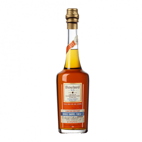 Eau-de-vie de cidre XO Double Barrel Cask Finish Boulard 70cl 40%