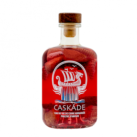 Eau-de-vie de cidre arrangée Philtre d'amour Caskáde 50cl 30%