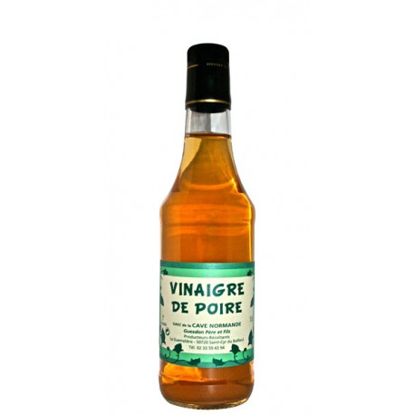 Vinaigre de Poire non pasteurisé Guesdon 50cl