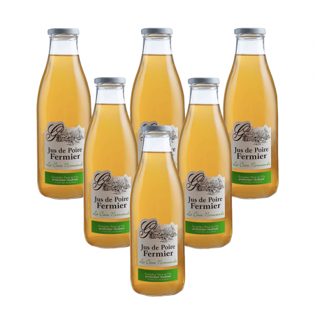 Jus de Poire fermier Guesdon 6x1L