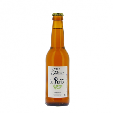 Jus de poire pétillant Le Petiot Pacory 33cl