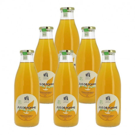 Jus de pomme bio Grandval 6x1L