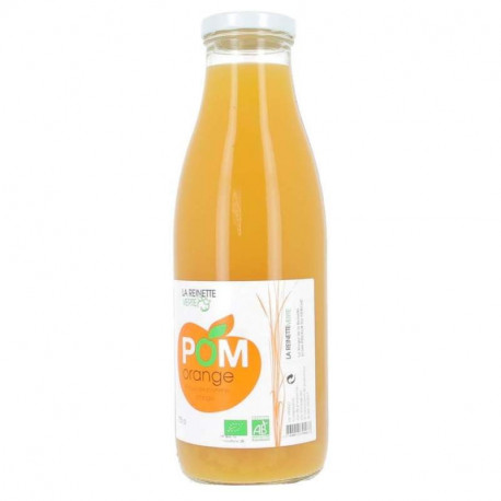 Jus pomme orange bio 75cl Le verger de la Reinette