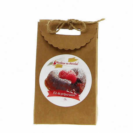 Kit préparation Moelleux au chocolat pour 2 personnes - Dessert facile et en vidéo