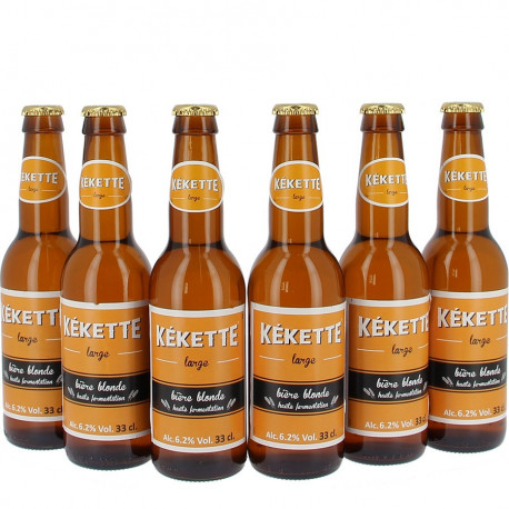 Kékette blonde 6x33cl 6%