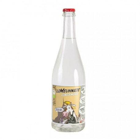 Limeuhnade limonade bio au gingembre 75cl MeuhCola