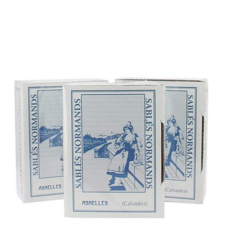 Lot de 3 boites de Sablés d'Asnelles - 3x500g
