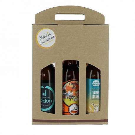 Lot découverte de 6 bières normandes 6x33cl