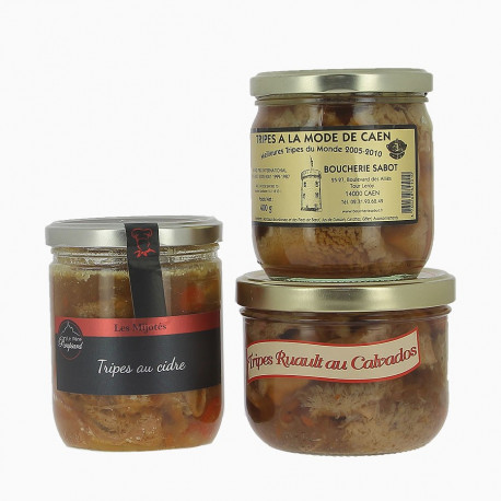 Lot découverte de Tripes normandes