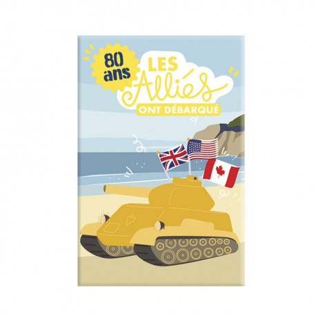 Magnet D-Day Tank Balades Normandes