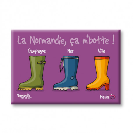 Magnet Heula Embouteillage normand