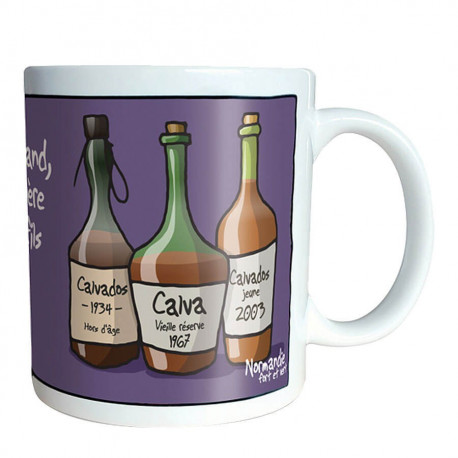 Mug "père en fils" - Heula