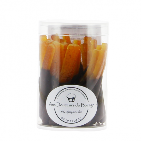 Orangettes au chocolat 100g Aux Douceurs du Bocage