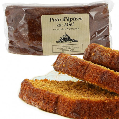 Pain d'épices au miel 250g Manoir des Abeilles