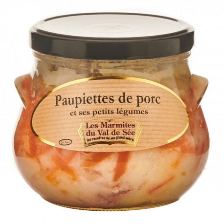 Paupiettes de porc à la Normande 750g La Chaiseronne