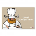 Planche à découper Le chef a toujours raison - Heula