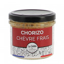 Rillettes chorizo chèvre frais La Cédille 120g