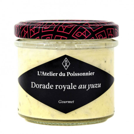 Rillettes de dorade royale au yuzu 90g Atelier du poissonnier