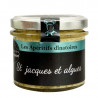 Rillettes de saint jacques et algues 100g Roupsard