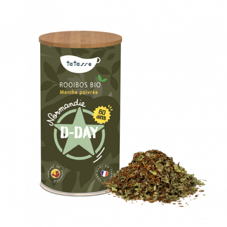 Thé bio Rooibos - Normandie D-Day - Tatasse 100g