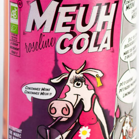 Roseline limonade bio au raisin 75cl MeuhCola