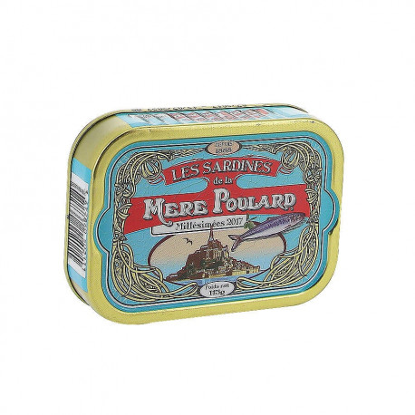 Sardines La Mère Poulard boîte bleue 115g
