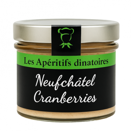 Tartinable Neufchâtel cranberries Père Roupsard 100g