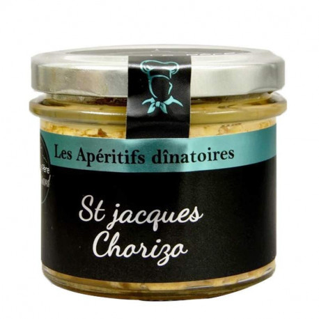 Tartinable Saint-Jacques chorizo Père Roupsard 100g