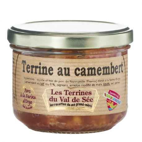 Terrine au Camembert de Normandie 190g La Chaiseronne