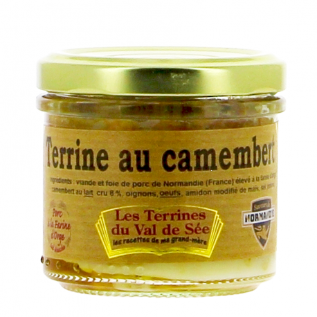 Terrine au Camembert de Normandie 90g La Chaiseronne