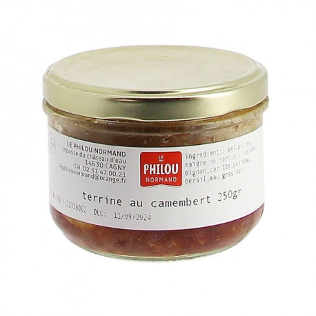 Terrine au camembert Le philou normand 180g