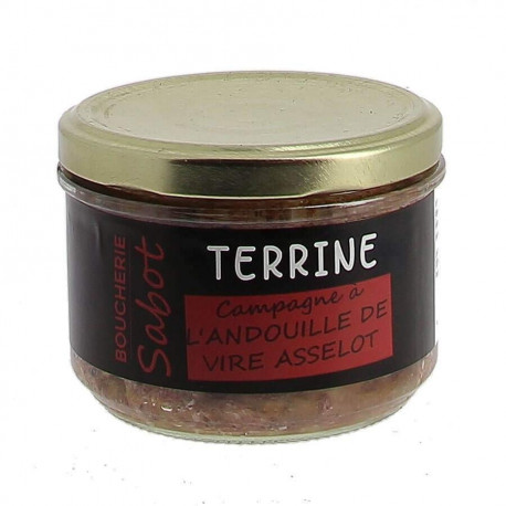 Terrine campagne andouille 180g Sabot