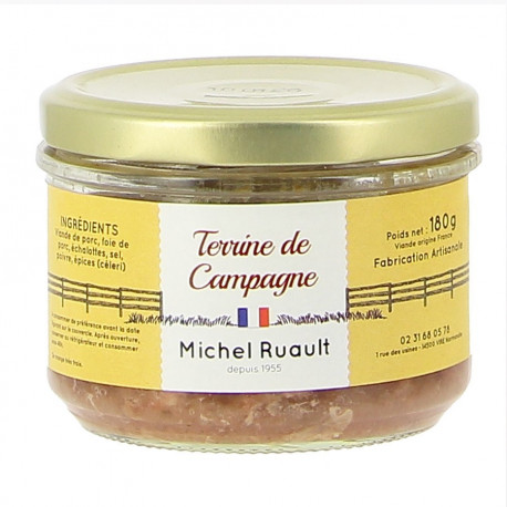 Terrine de campagne Ruault 180g