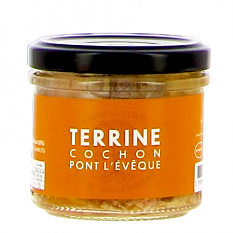 Terrine de cochon au Pont l'Évêque Le Clos Saint-Pierre 100g