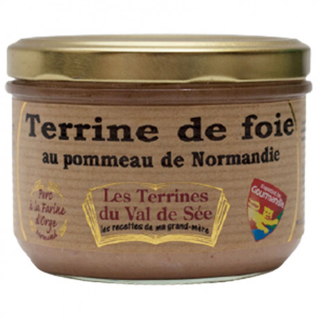 Terrine de foie au Pommeau de Normandie 190g La Chaiseronne